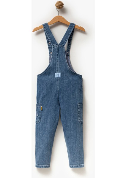 Nakışlı Unisex Çocuk Salopet