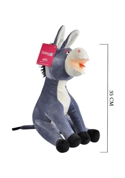 Peluş Eşek Oyuncak 35 cm
