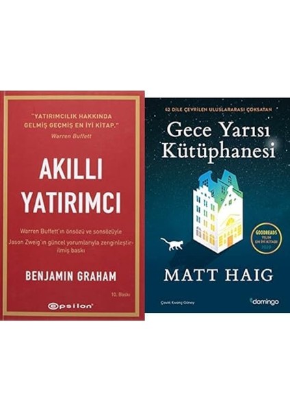 Akıllı Yatırımcı - Gece Yarısı Kütüphanesi 2'li Set