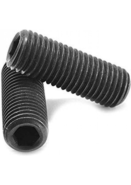 M4X12MM Setskur - Siyah - DİN916 / 100 Adet