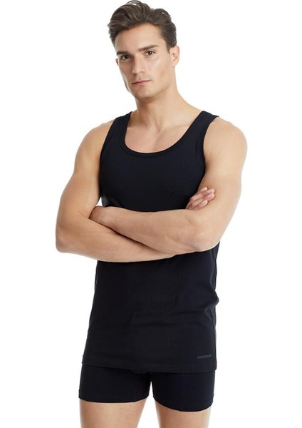 Erkek Tender Cotton Siyah Atlet C8T3N2O9 fırsatları