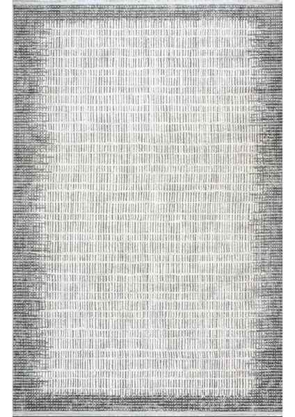 Artemis Halı Samoa 02926F Antrasit Krem Modern Halı