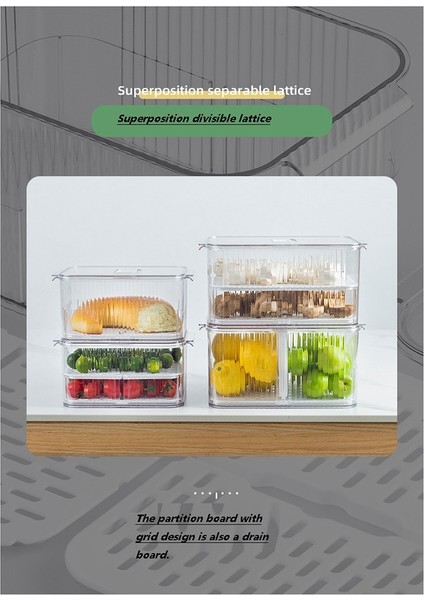 Meyve ve Sebzeler Için Buzdolabı Saklama Kapları Üretin Küçük (Yurt Dışından) indirimleri