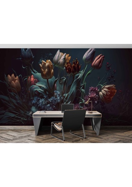 Karanlık Çiçek Temalı Duvar Kağıtları modelleri