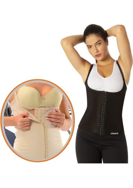Kadın Çelik Balenli Latex Korse Bel Eğitmeni Bel Inceltici Sıkılaştırıcı Korse
