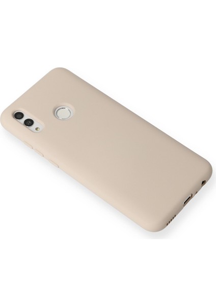 Huawei P Smart 2019 Kılıf Içi Kadife Lansman Kapak - Pudra