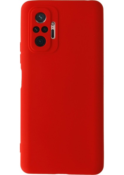 Denza Case Xiaomi Redmi Note 10 Pro Kılıf Içi Kadife Lansman Kapak - Kırmızı