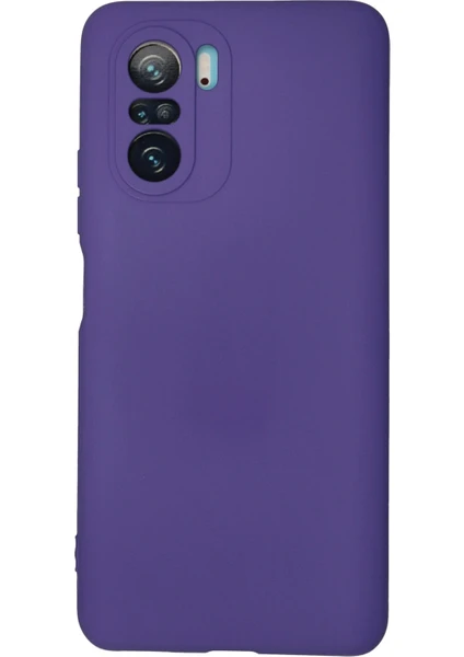 Denza Case Xiaomi Redmi K40 Pro Kılıf Içi Kadife Lansman Kapak - Mor