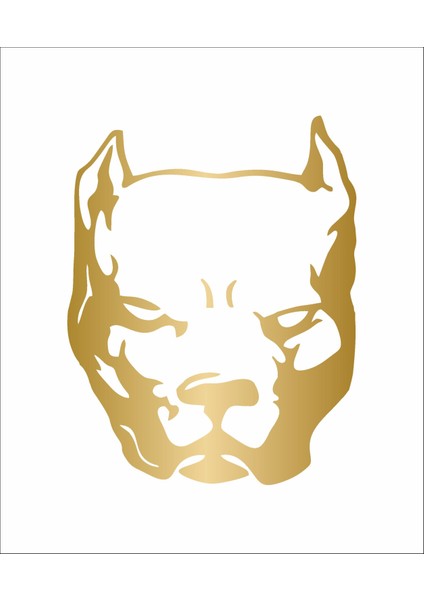 Pitbull Köpek Araba Oto Motosiklet Sticker 00435