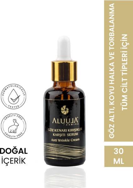 Göz Kenarı Kırışıklık Karşıtı Serum