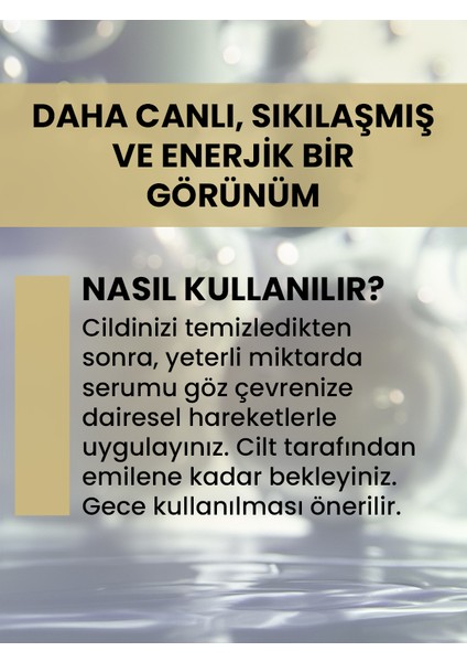 Göz Kenarı Kırışıklık Karşıtı Serum fırsatları