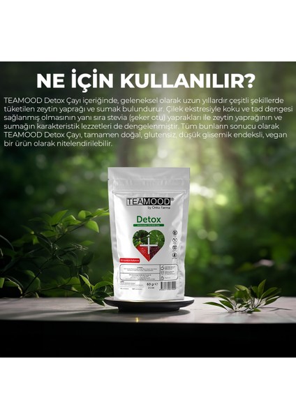Şekersiz Bitki Çayı Detox Çayı 60 gr modelleri