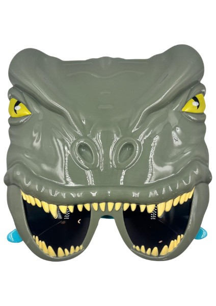 Parti Gözlük Lüx Dinozor Yeşil