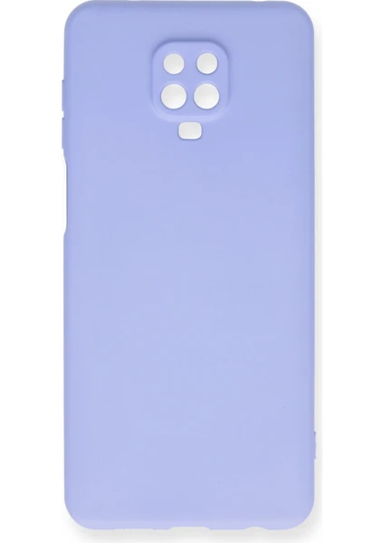 Denza Case Xiaomi Redmi Note 9s Kılıf Içi Kadife Lansman Kapak - Lila