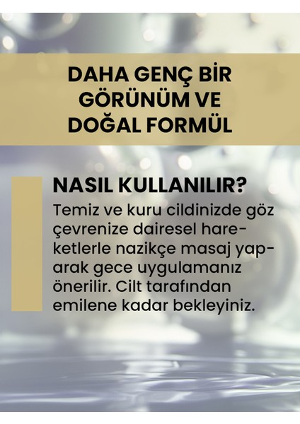 Göz Çevresi (Anti-Aging) Bakım Kremi 40 Gr fırsatları