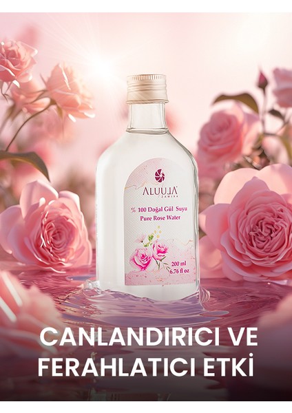 Doğal Gül Suyu 200 ml fırsatları