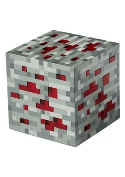 Minecraft Cevheri Taşınabilir Şarjlı Pilli LED Gece Lambası