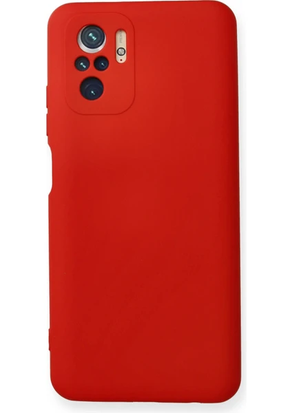 Denza Case Xiaomi Redmi Note 10S Kılıf Içi Kadife Lansman Kapak - Kırmızı