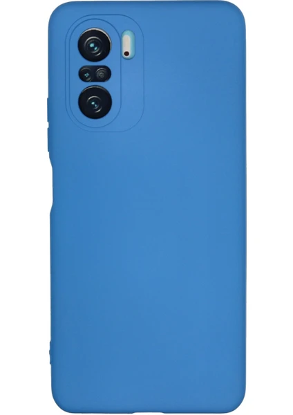 Denza Case Xiaomi Redmi K40 Pro Kılıf Içi Kadife Lansman Kapak - Mavi