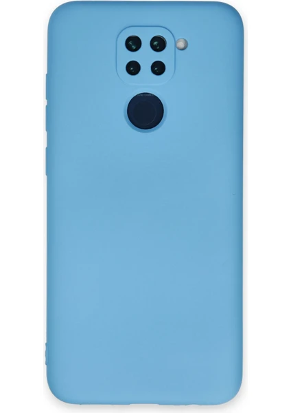 Denza Case Xiaomi Redmi Note 9 Kılıf Içi Kadife Lansman Kapak - Mavi