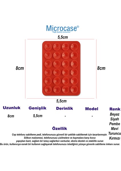 Vantuzlu Silikon Cep Telefonu Sabitleme Yapıştırma Pedi AL4473 fırsatları