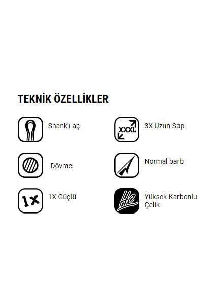Üçlü Olta Iğnesi 9617PS Permasteel-No:16 - 100LU