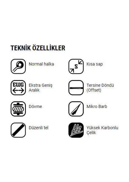 Olta Iğnesi 7021NT 10LU Ptfe (Teflon)-No:1