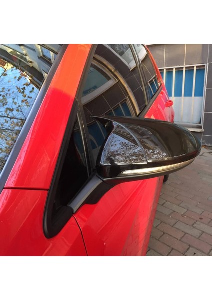 Peugeot 208 21 Üzeri Yarasa Ayna Kapağı Batman Ayna Parlak Siyah Tam Uyum