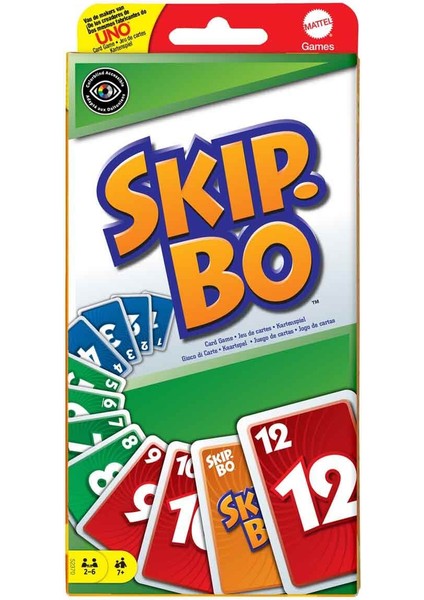 Mattel Games Skip-Bo Kart Oyunu 52370