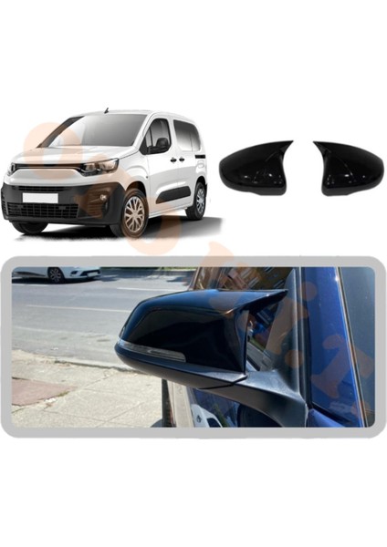 Fiat Doblo D5 Yarasa Ayna Kapağı Batman Ayna Parlak Siyah Tam Uyum fiyatları