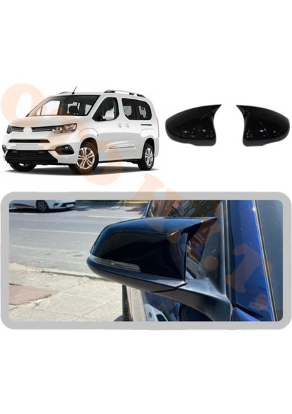 Toyota Proacecity Yarasa Ayna Kapağı Batman Ayna Parlak Siyah Tam Uyum fiyatları