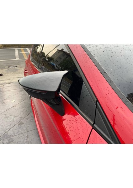 Citroen C4 Cactus 14-17 Yarasa Ayna Kapağı Batman Ayna Parlak Siyah Tam Uyum