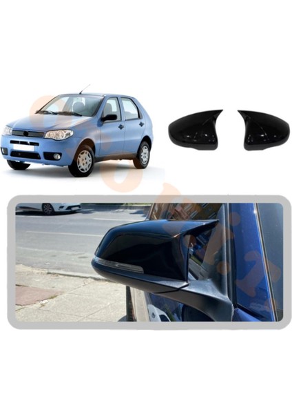 Fiat Palio 02-09 Yarasa Ayna Kapağı Batman Ayna Parlak Siyah Tam Uyum fiyatları