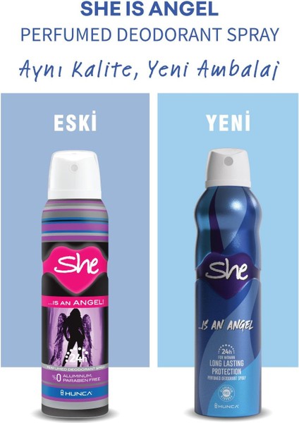 Angel Kadın Deodorant (150 Ml)