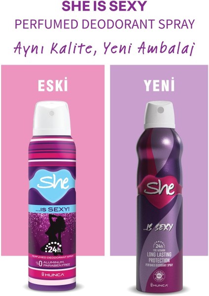 Sexy Kadın Deodorant (150 Ml) fiyatları