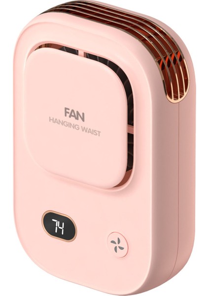 HX-150A Dijital Göstergeli Kanatsız Belden Askılı Boyun Fanı (Yurt Dışından)