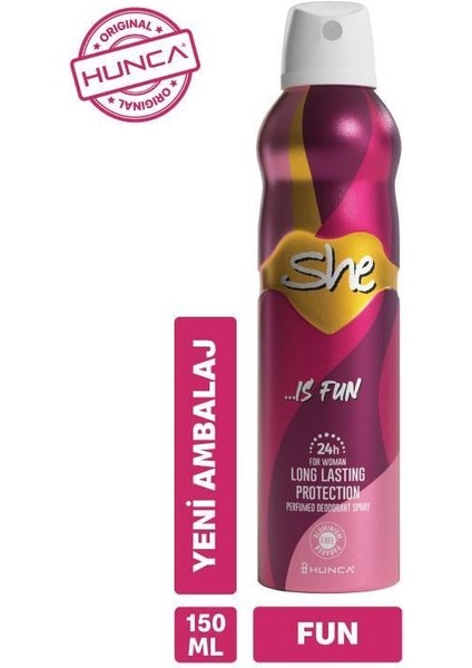 Fun Kadın Deodorant (150 Ml)