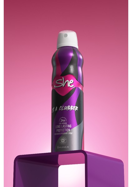 Clubber Kadın Deodorant (150 Ml)