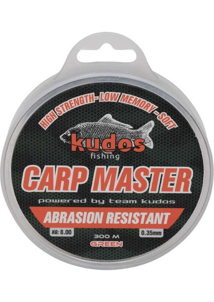 Carp Master 300M 0.35 Yeşil Misina STANDART-0,35MM