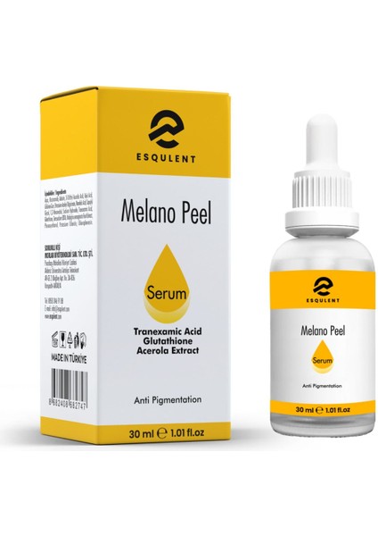 Melano Peel Serum -Leke Karşıtı Etkili Serum 30 ml fiyatları