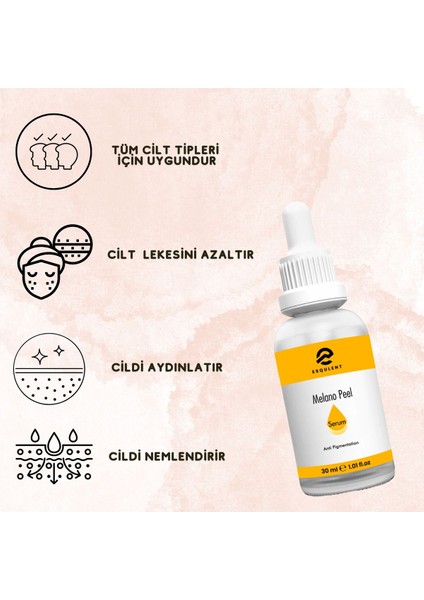 Melano Peel Serum -Leke Karşıtı Etkili Serum 30 ml modelleri