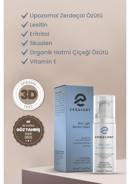 Mavi Işık Korumalı, Nemlendirici Ve Ton Eşitleyici Krem 50 Ml modelleri