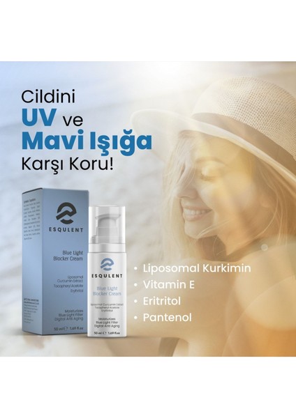 Mavi Işık Korumalı, Nemlendirici Ve Ton Eşitleyici Krem 50 Ml indirimleri