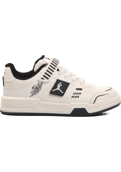 King Kısa-F Beyaz Çocuk Spor Ayakkabı