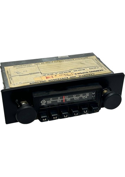 Manta Ascano Sebring Super 3 Vintage Oto Radyo Teyp