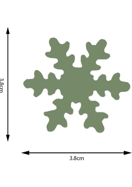 Şekilli Delgeç Kartanesi Ince 3.8 cm KM8815