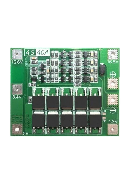 Osman CANDAN 4s 40A Li-Ion Pcb Bms