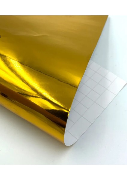 Gold Altın Varak Yapışkanlı Araç Motorsiklet Kaplama Folyosu (200CMX122CM)
