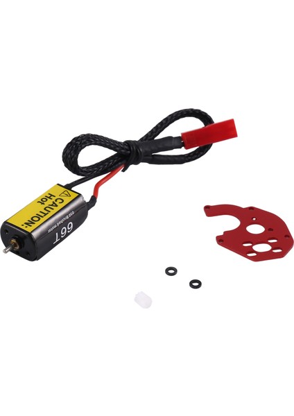 Yüksek Tork 050 66 T Fırçalanmış Motor Jst Fişi Eksenel SCX24 1/18 1/24 1/28 1/32 Rc Paletli Araba Yükseltme Parçaları (Yurt Dışından)