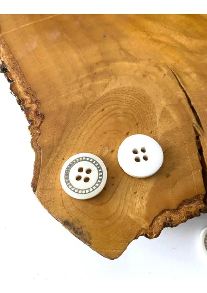 15 mm Polyester Düğme (25 Adet) fiyatları